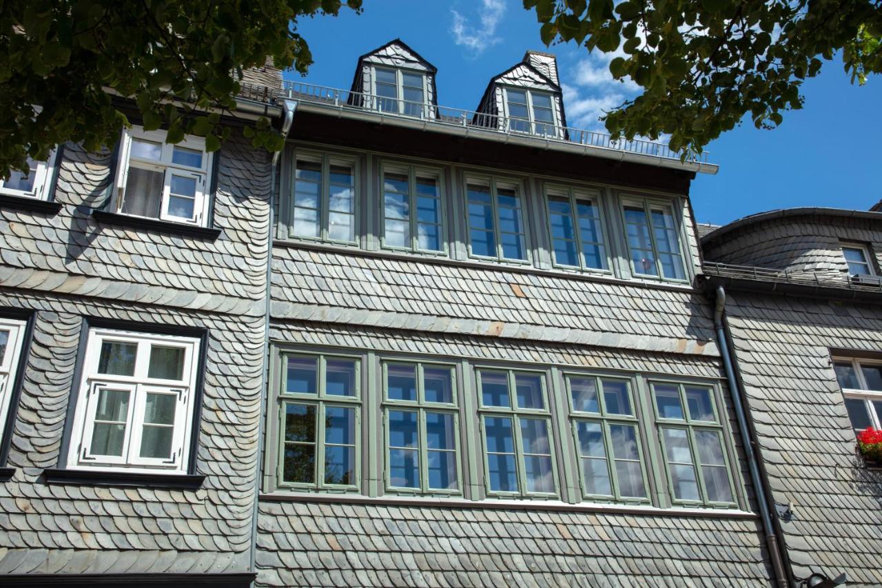Haus Mittenmank Am Marktplatz Goslar Buitenkant foto